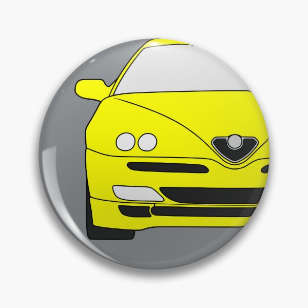 Item preview, Alfa Romeo GTV Spider Type 916 yellow color designed and sold by EdimDesign.
