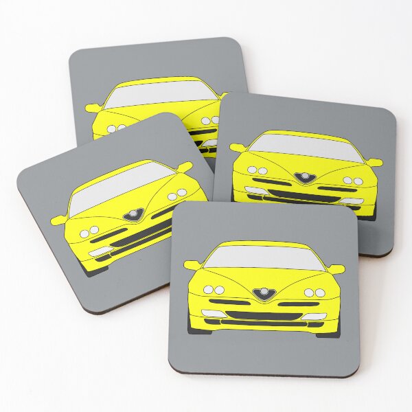 Item preview, Alfa Romeo GTV Spider Type 916 yellow color designed and sold by EdimDesign.