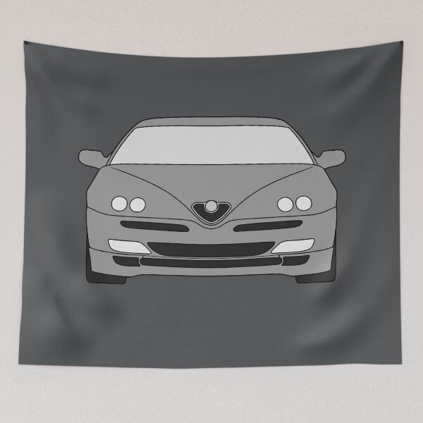 Item preview, Alfa Romeo GTV Spider Type 916 gray color designed and sold by EdimDesign.