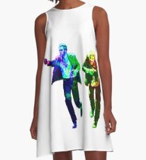 Technicolour Butch and Sundance A-Line Dress
