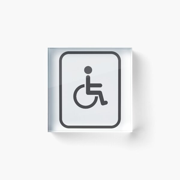 Item preview, Wheelchair persons accessibility sign designed and sold by SL-Creations-.
