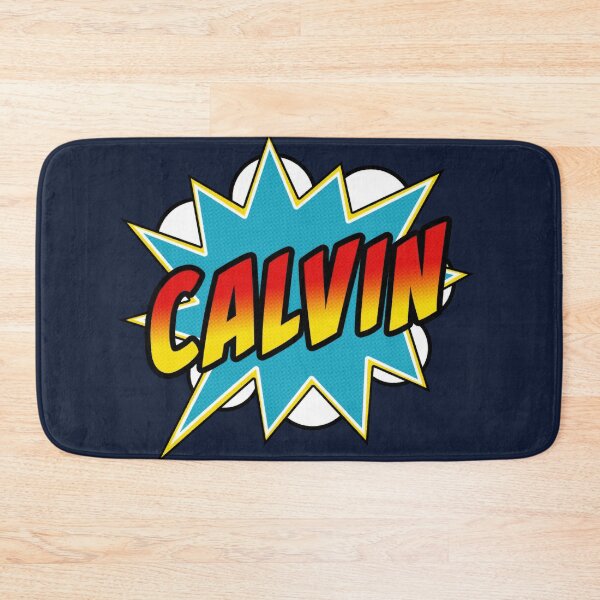 Item preview, Boys Calvin Name Comic Book Superhero designed and sold by Rixta82.