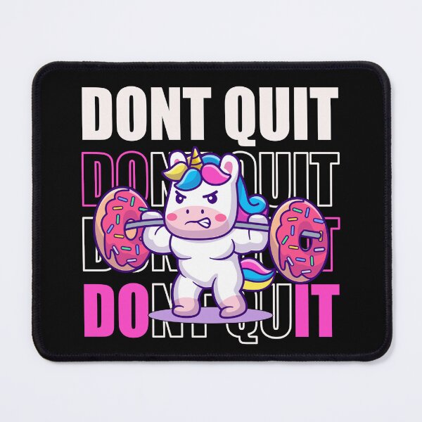 Item preview, Fitness Shirt - DONT QUIT designed and sold by strokli.