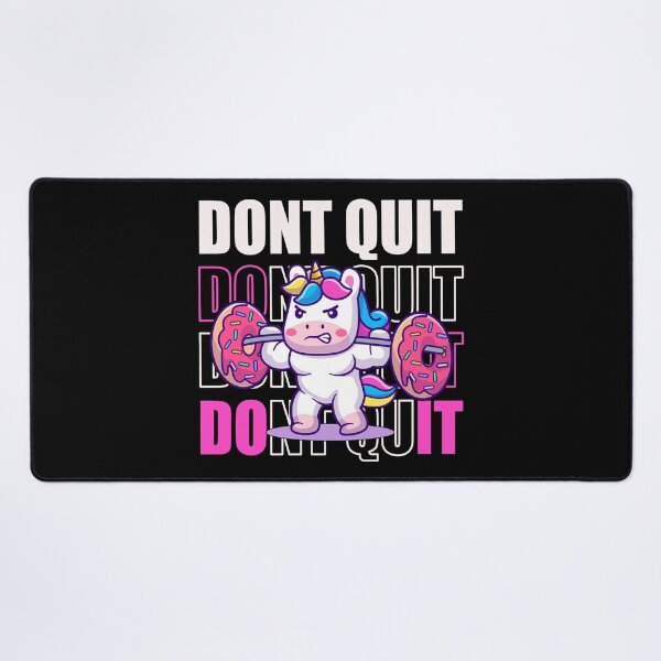 Item preview, Fitness Shirt - DONT QUIT designed and sold by strokli.