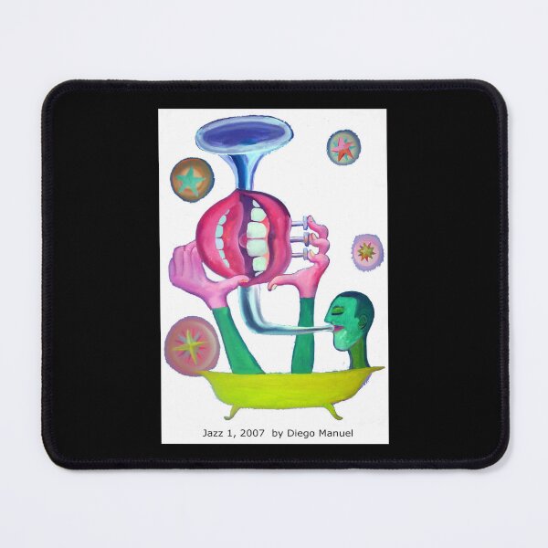 Item preview, Jazz 1 By Diego Manuel Sticker designed and sold by Mumbleshawkins.