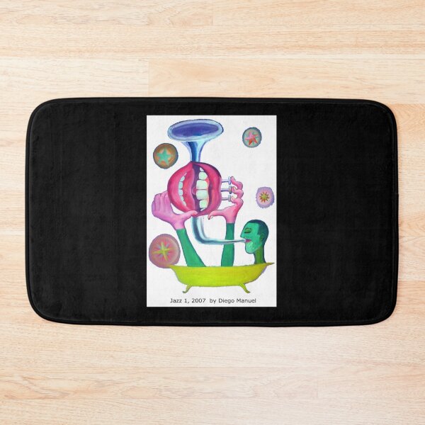 Item preview, Jazz 1 By Diego Manuel Sticker designed and sold by Mumbleshawkins.