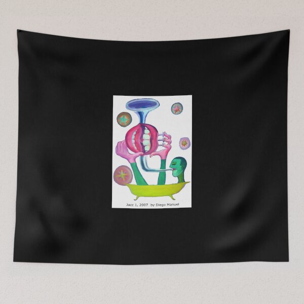 Item preview, Jazz 1 de Diego Manuel Pegatina designed and sold by Mumbleshawkins.