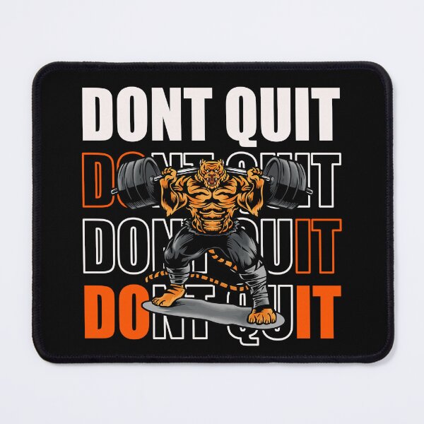 Item preview, Fitness Shirt - DONT QUIT designed and sold by strokli.