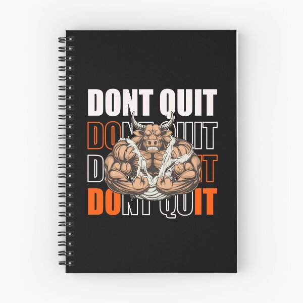 Item preview, Fitness Shirt - DONT QUIT designed and sold by strokli.