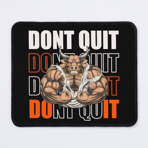 Item preview, Fitness Shirt - DONT QUIT designed and sold by strokli.