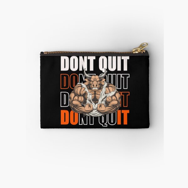 Item preview, Fitness Shirt - DONT QUIT designed and sold by strokli.