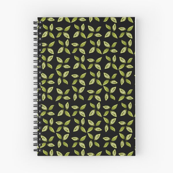Item preview, Leaves motif random pattern designed and sold by DFLC Prints.