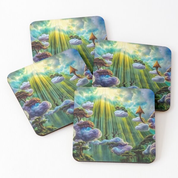 Item preview, Surreal World Among the Clouds designed and sold by Melanie Stevens.