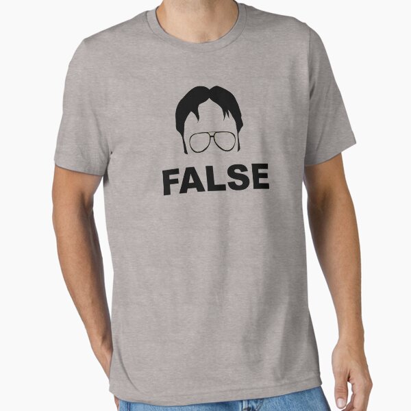Artikel-Vorschau von Dwight Schrute Falsch, designt und verkauft von barrelroll1.