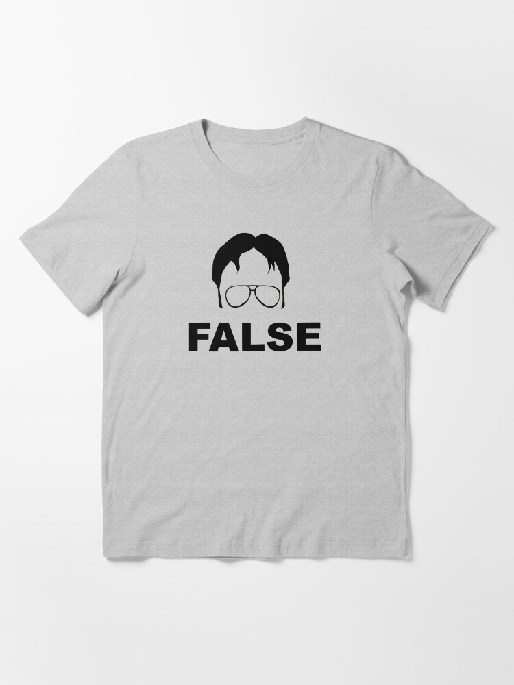 Alternate view of Dwight Schrute False Essential T-Shirt