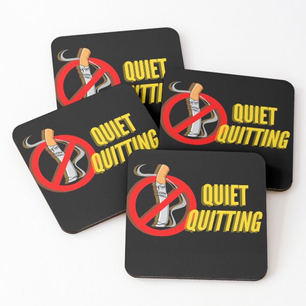 Item preview, Quiet Quitting 1 designed and sold by Cocodino ⭐⭐⭐⭐⭐.