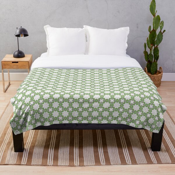 Item preview, Green floral pattern  designed and sold by Kamzzi.