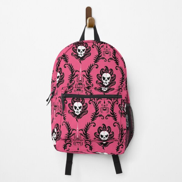 Item preview, Pink Skull Brocade designed and sold by artifactsoflife.