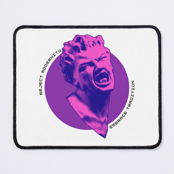 Item preview, Reject Modernity - Embrace Tradition - Greek Statue Vaporwave designed and sold by PVSKI.