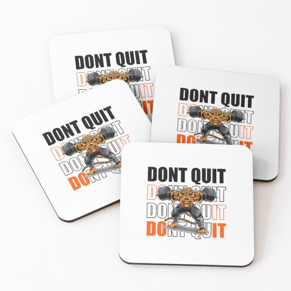 Item preview, Fitness Shirt - Dont Quit designed and sold by strokli.