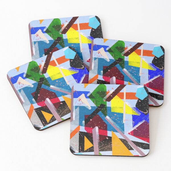 Item preview, irregular geometry designed and sold by reyhanartstudio.