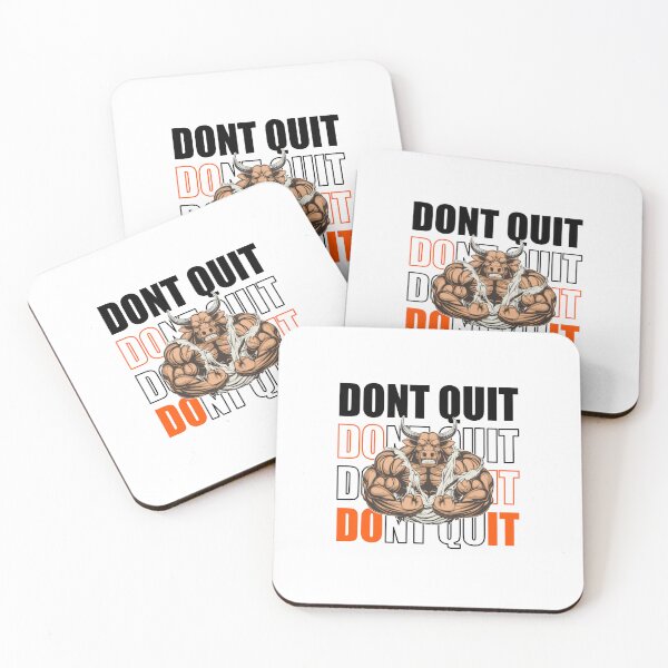 Item preview, Fitness Shirt - Dont Quit designed and sold by strokli.