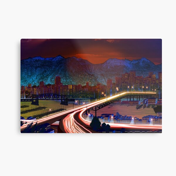 Vancouver Metal Print