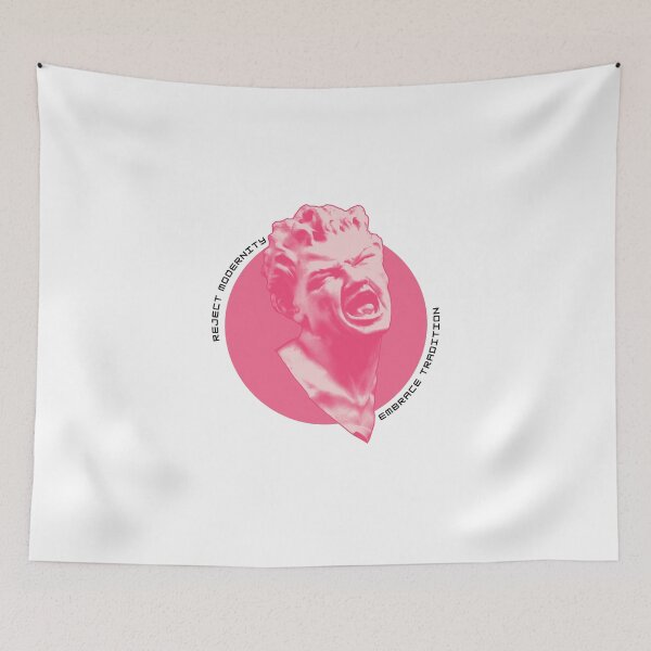 Item preview, Reject Modernity - Embrace Tradition - Greek Statue Vaporwave designed and sold by PVSKI.