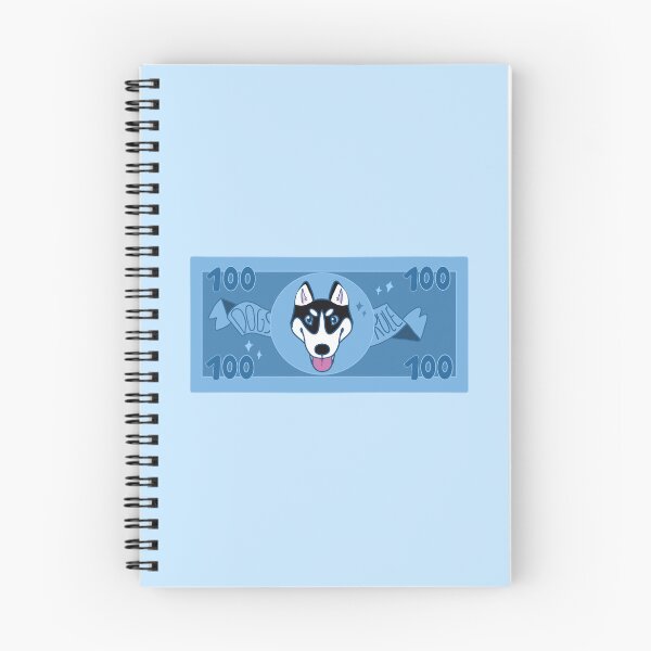 Item preview, Husky dollar bill designed and sold by BagelDesigns.