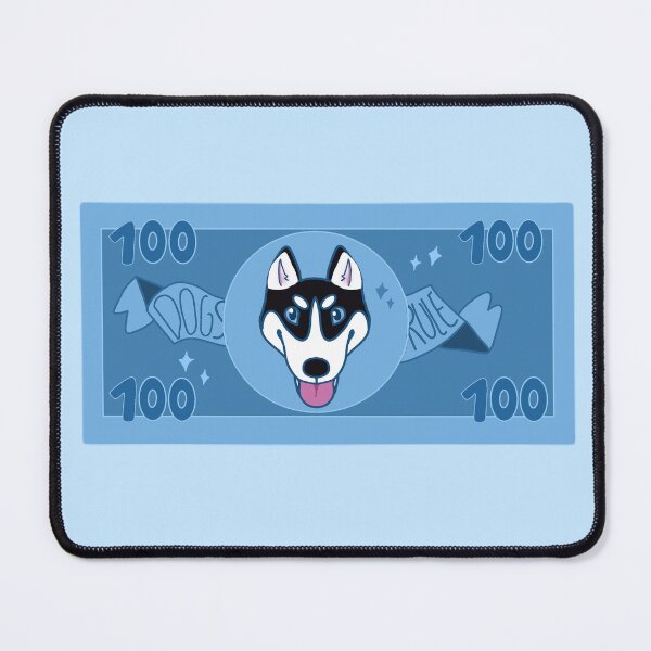 Item preview, Husky dollar bill designed and sold by BagelDesigns.