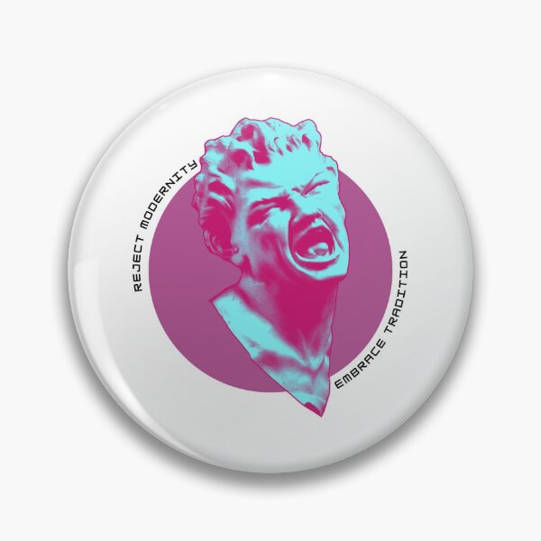 Artikelvorschau, Reject Modernity - Embrace Tradition - Greek Statue Vaporwave entworfen und verkauft von PVSKI.