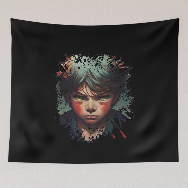 Item preview, Anime boy angry designed and sold by mayza-shop.