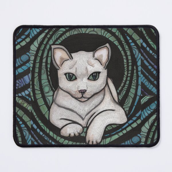 Item preview, White Cat designed and sold by GeetaK.