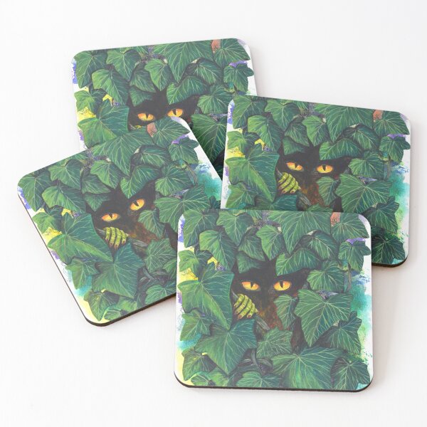 Item preview, Ivy Imp - pixie in ivy leaves - folklore fairy creature designed and sold by Moorcatstudio.