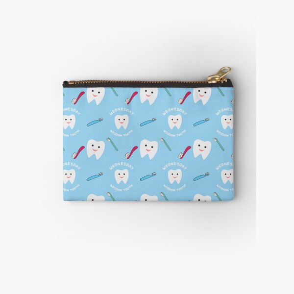 Item preview, Wednesday Wisdom Tooth Pattern - Blue designed and sold by usernamenaijan.
