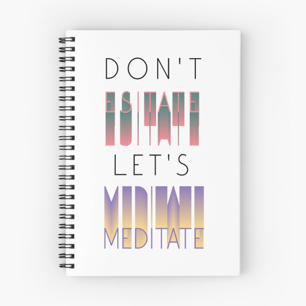 Item preview, Don't esitate let's meditate designed and sold by Aion-design.