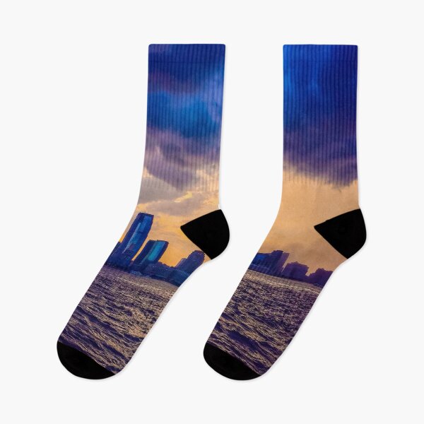 Item preview, Sunset Skyscrapers Skyline Manhattan NYC designed and sold by eleonoraingrid.