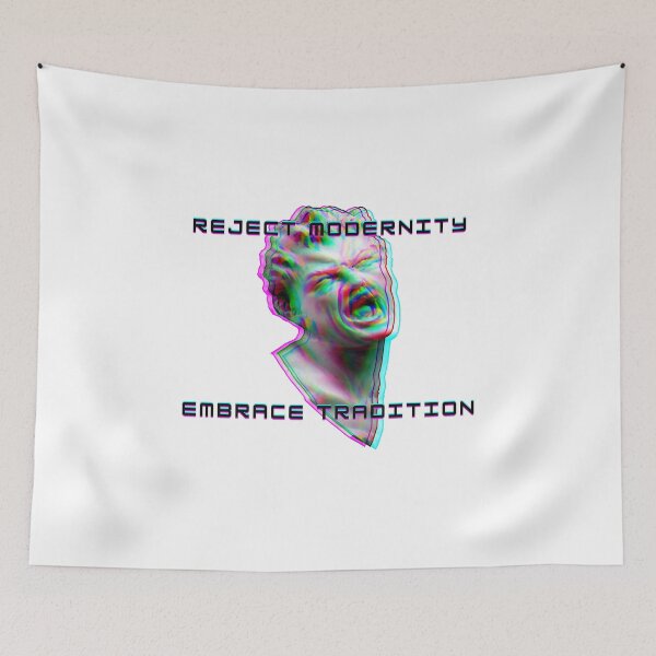 Item preview, Reject Modernity - Embrace Tradition - Greek Statue Glitch designed and sold by PVSKI.