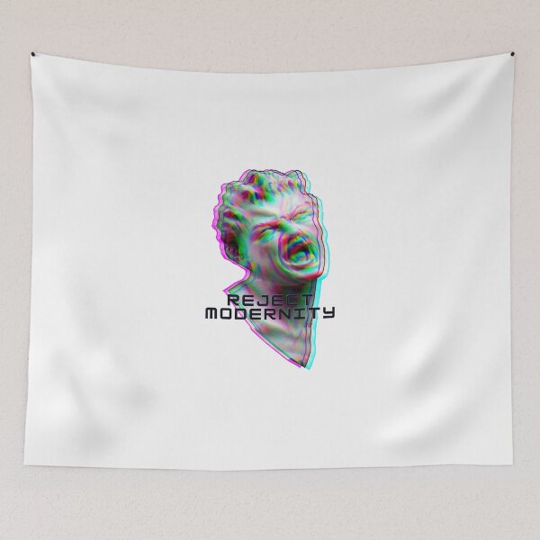 Item preview, Reject Modernity Greek Statue Glitch designed and sold by PVSKI.