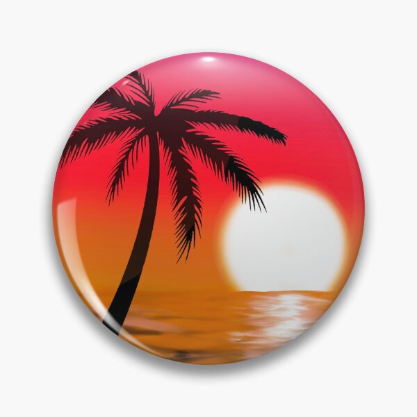 Item preview, Palm tree sunset designed and sold by PatrickReidPro.
