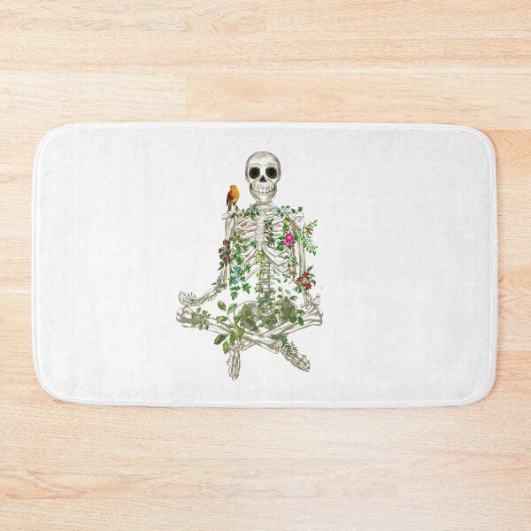 Item preview, MEDITATING SKELETON – YOGA SKELETON MEDITATING - NAMASTE designed and sold by Danicus666.