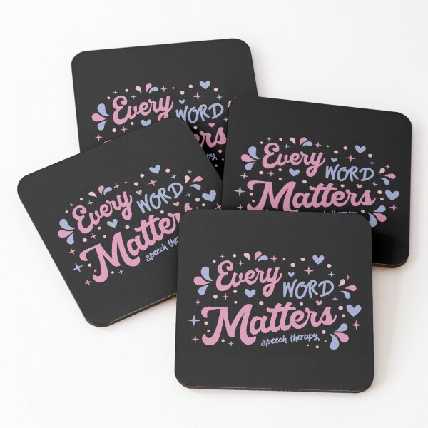 Item preview, Every Word Matters - Speech Therapy I designed and sold by Lemon Pepper.