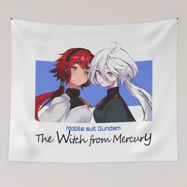 Item preview, Suletta and Miorine - Cute Witches designed and sold by GuheheOtaku.