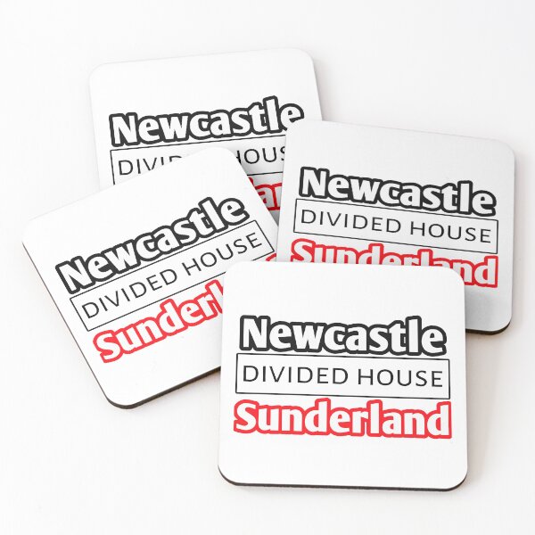 Item preview, Divided House - Newcastle and Sunderland designed and sold by Dexterity Designs.