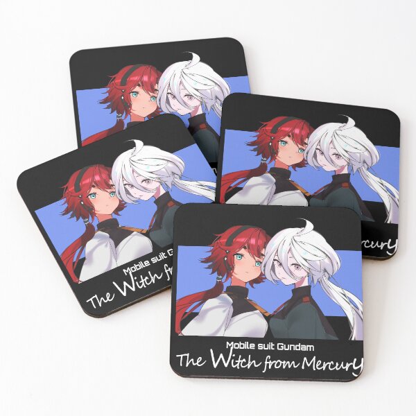 Item preview, Suletta and Miorine - Cute Witches designed and sold by GuheheOtaku.
