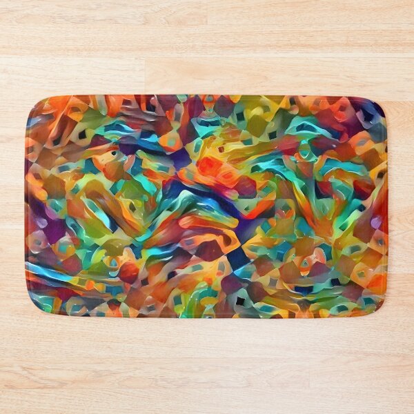Item preview, Koi Carp Abstract designed and sold by DiscoGypsyFish.