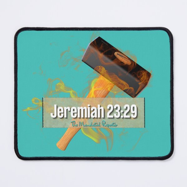 Item preview, Jeremiah 23:29 - Warm Aqua designed and sold by TheReporter1.