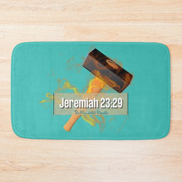 Item preview, Jeremiah 23:29 - Warm Aqua designed and sold by TheReporter1.