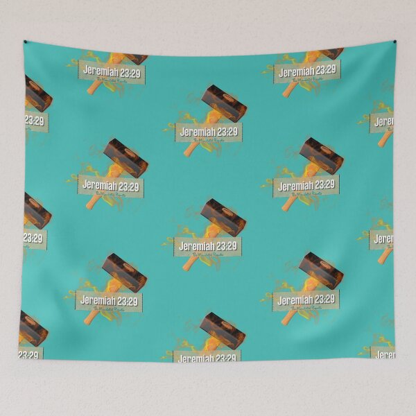 Item preview, Jeremiah 23:29 - Warm Aqua designed and sold by TheReporter1.