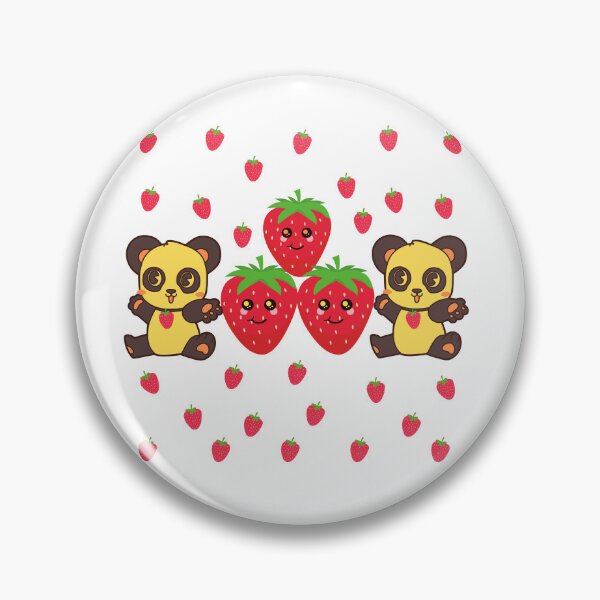 Item preview, Kuromi Strawberry Double Pandas Classic Art by LD designed and sold by LakDesigns.